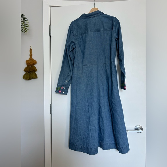 SOLD: NWT Draper James Cecilia Embroidered shirt dress - Picture 7 of 8